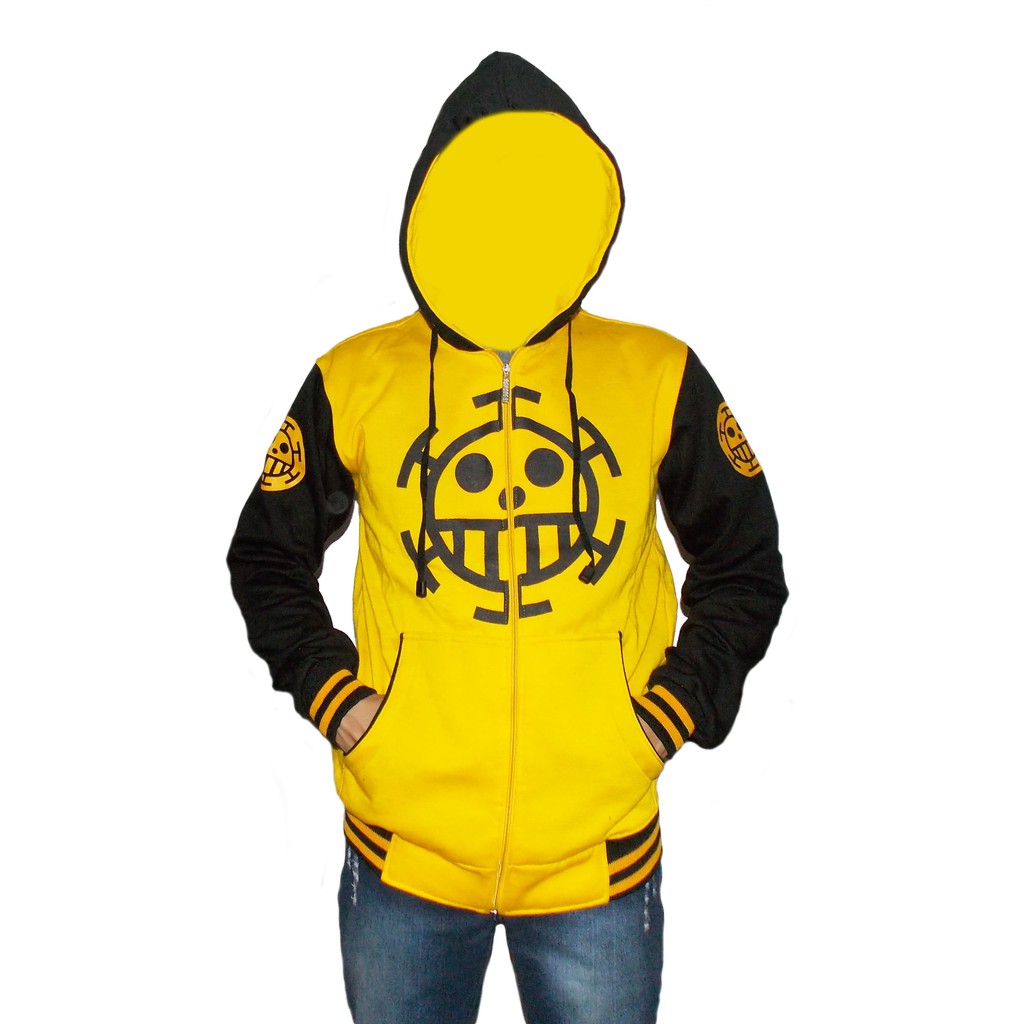 Jaket Anime One Piece Trafalgar Law Zipper - Jaket One Piece Trafalgar Law - Hoodie Trafalgar law