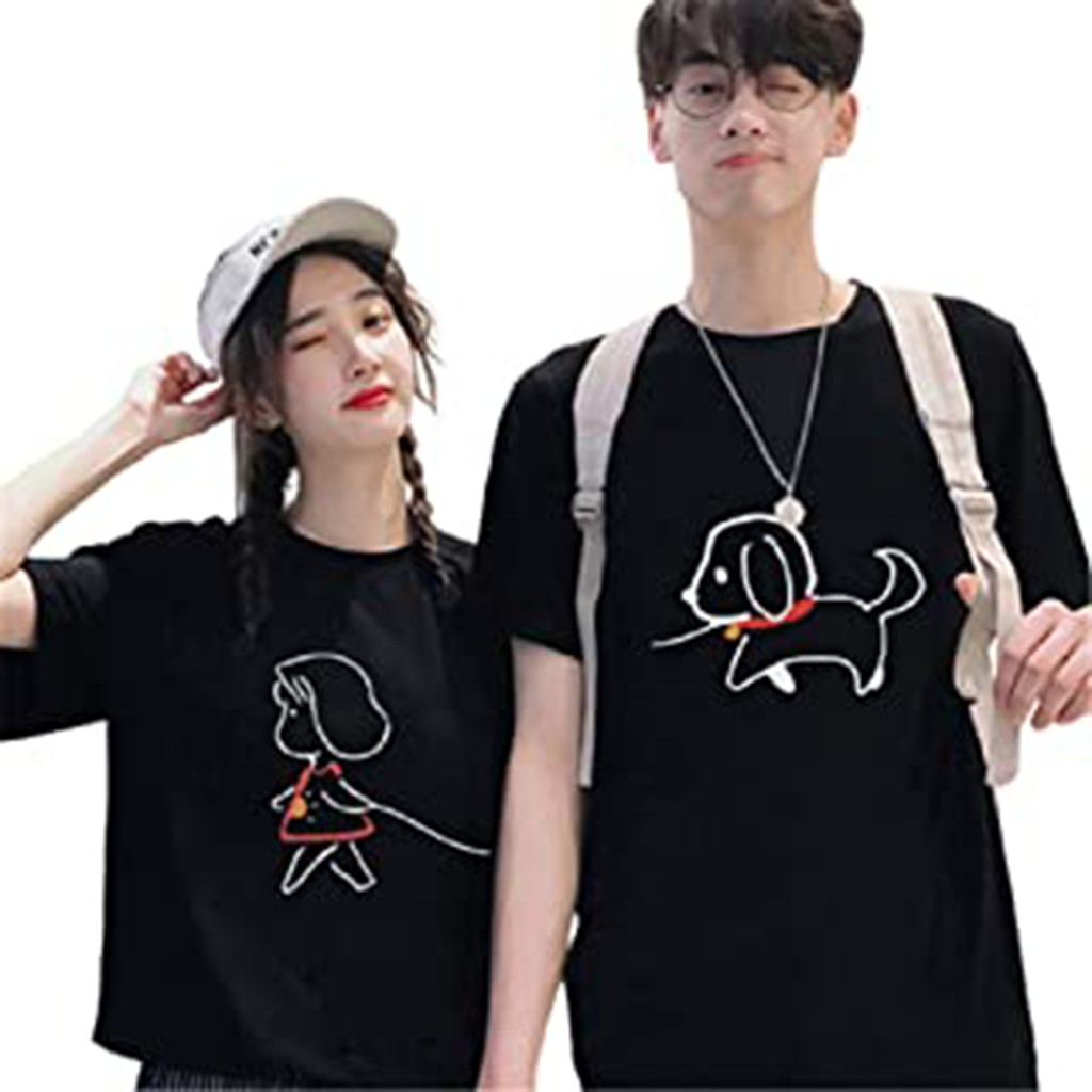 Zavyn Kaos Couple Cute Girl and Doggie