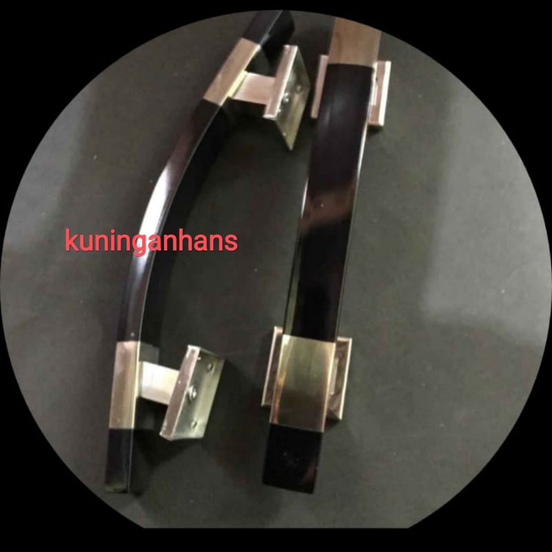 handle stainless 33 cm hitam handle pintu gagang pintu rumah