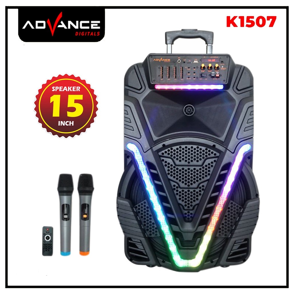 Speaker Portable Advance K1507 15 Inch