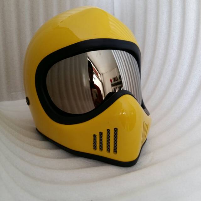 Kaca Inner iner visor shield helm cakil vigano bandit moto3 simpson bell hbc chrom mika KACA SAJA-6