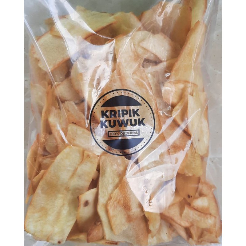 

Keripik singkong presto 1 kg Keripik Kuwuk gurih renyah enak