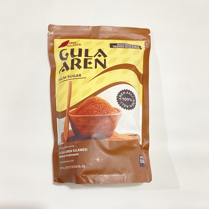 

Gula Aren Bubuk (Palm Sugar) AREN SULAWESI 500gr