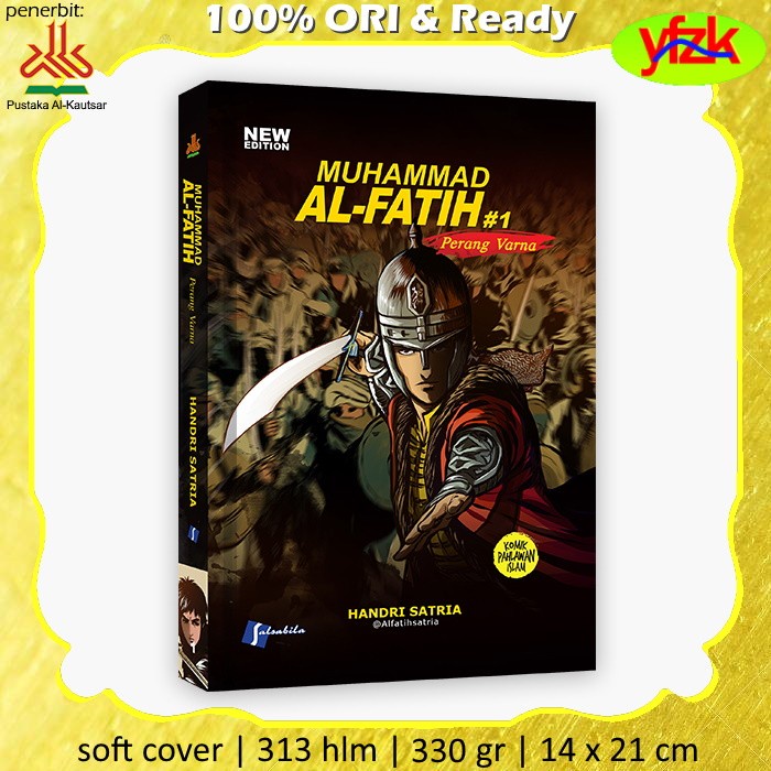 Komik Muhammad Al Fatih Konstatinopel Series Perjilid - Buku Islami Remaja Muslim Pahlawan Islam Muh