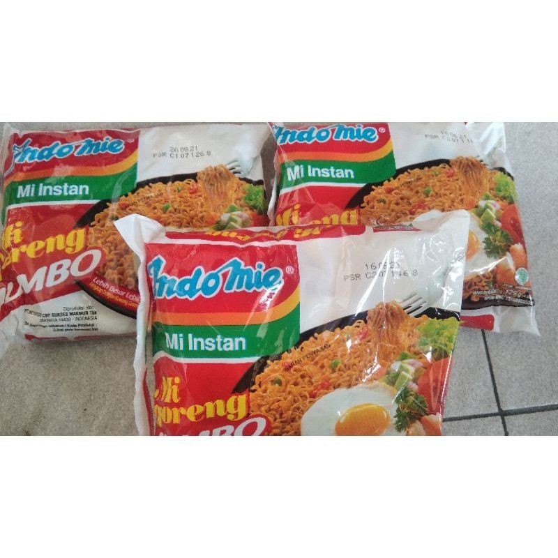 

Indomie goreng jumbo
