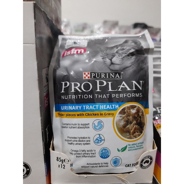 Mqkann Basah Kucing Proplan Sachet Urinary 85g - Chiken