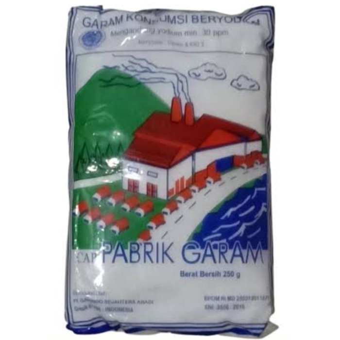 

GARAM 250 GR, CAP PABRIK GARAM