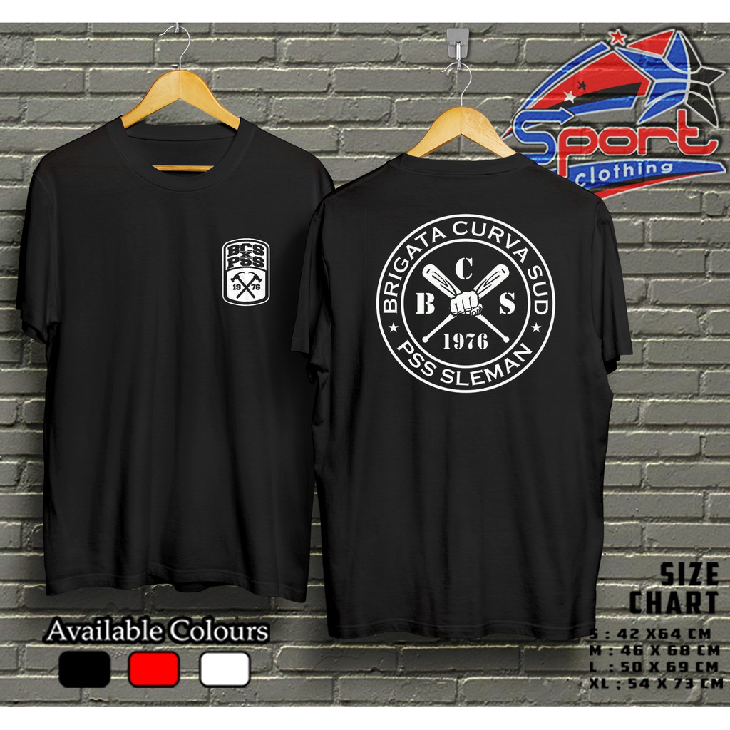 kaos sleman bcs murah