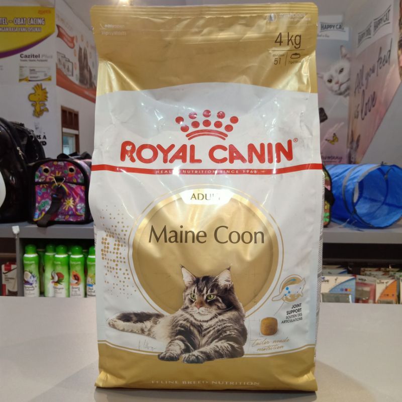 Royal Canin Adult Maine Coon 4kg / catfood khusus kucing mainecoon dewasa