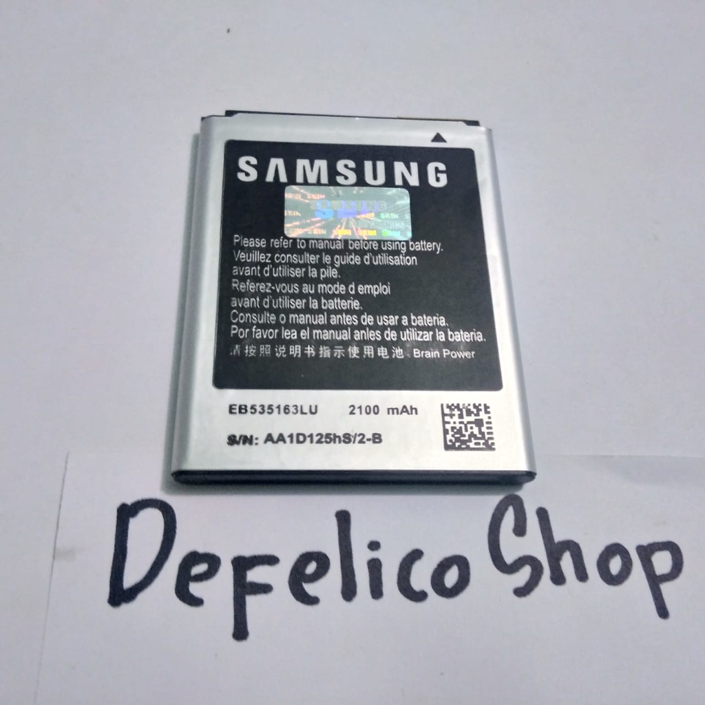 Baterai Batre Batrai Battery Samsung Galaxy Grand Duos Galaxy Grand Neo Galaxy S3 i9300 i9082 i9060 EB535163LU Original