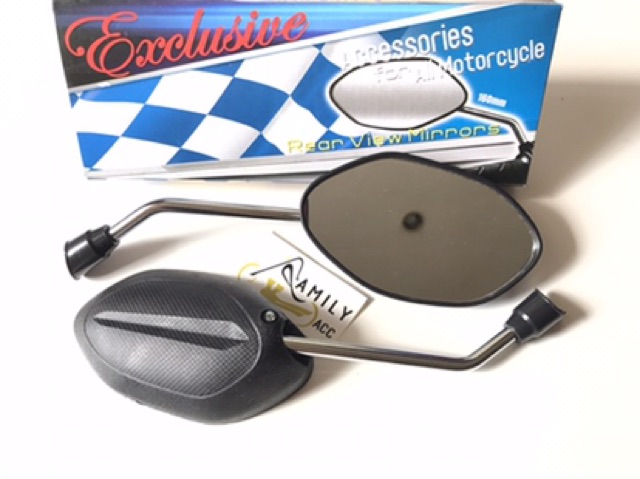 Spion standar beat tangkai panjang chrome universal honda