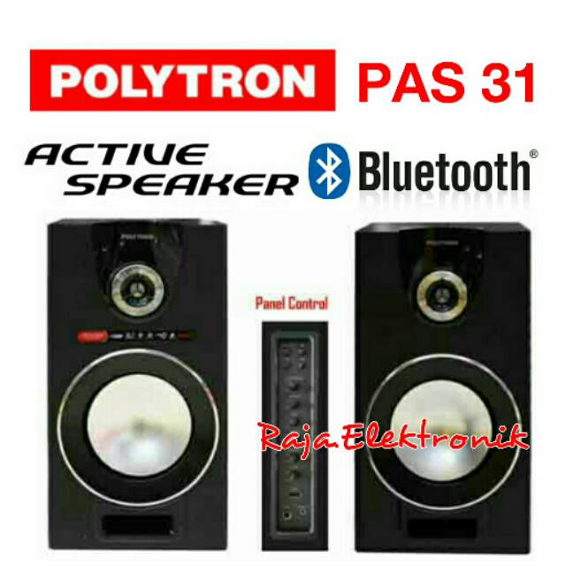 Speaker POLYTRON PAS 31 XBR Aktif Polytron PAS31 Speker Subwoofer Spiker Polytron Bluetooth Bass