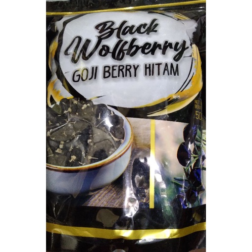 

GOJIE BERRY HITAM/BLACK WOLFBERRY 500 GR