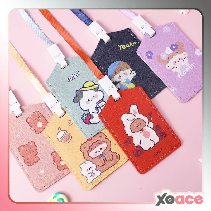 

Kalung Kartu Nama Name Tag ID Card Holder Strap Karakter Lucu DCA0664