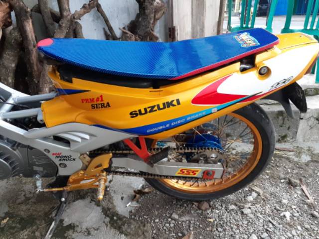 JOK SLIM SATRIA 2 TACK MOTIF KARBON