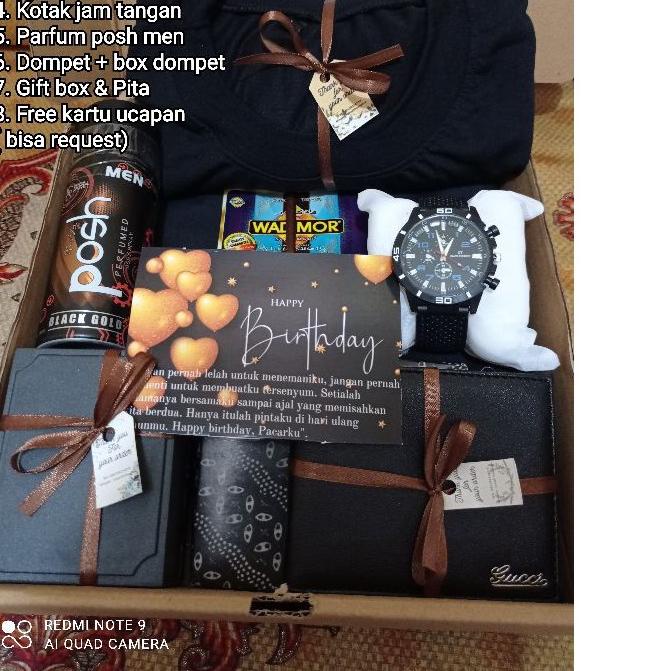 

BISA COD ✔️Hampers Cowo kekinian/ Kado ulang tahun cowo/ Kado sempro/ anniversary/|KD5