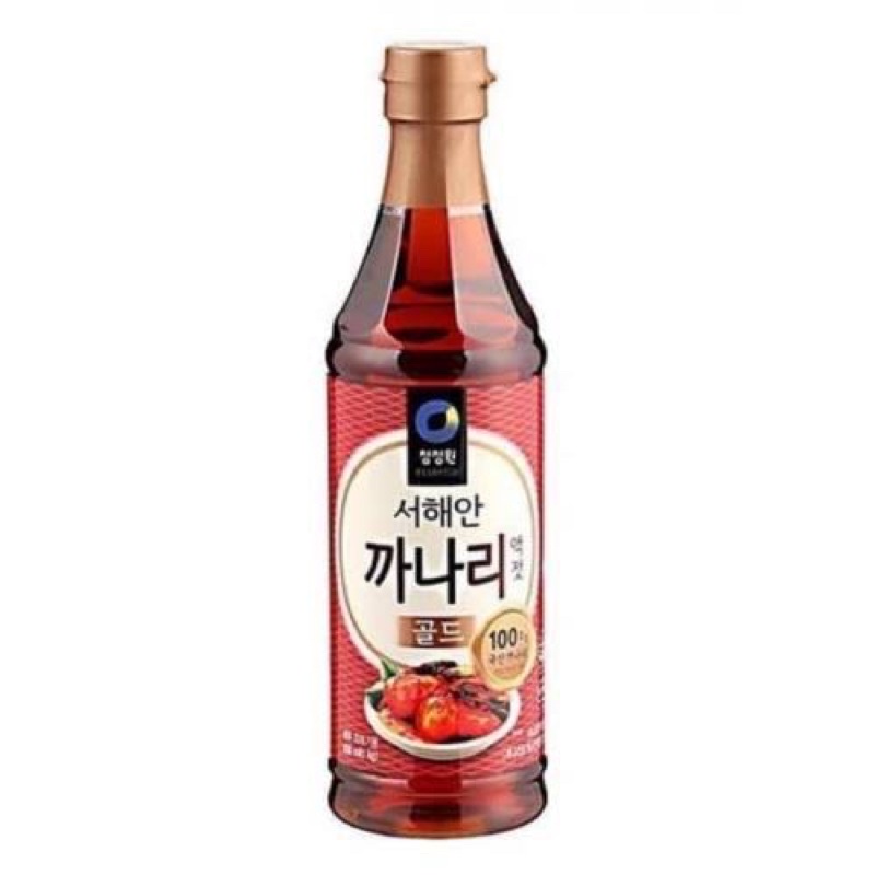 

Chung Jung One Fish Sauce 500ml - Kecap Ikan Untuk Kimchi Made In kore