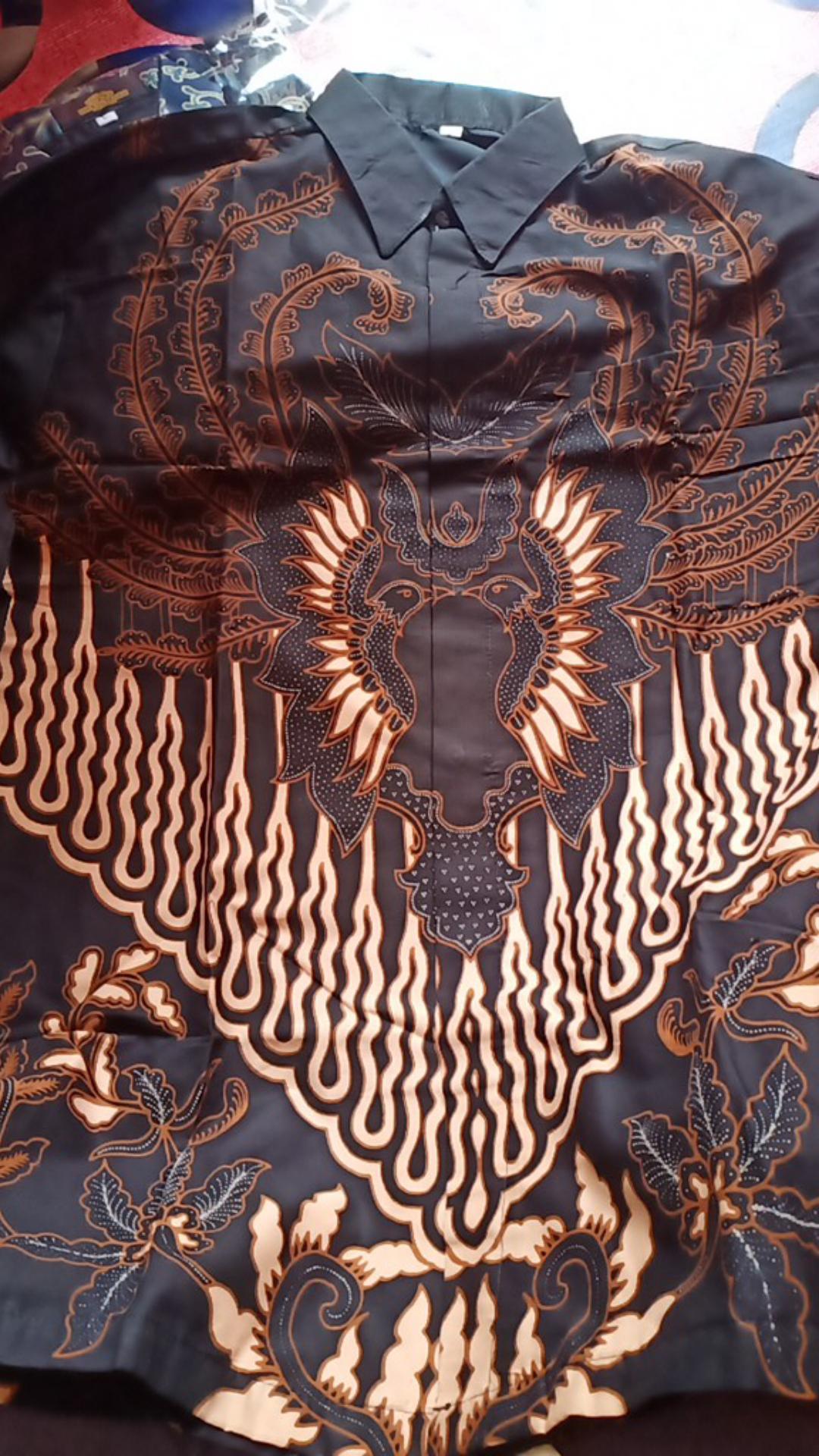 Astaguna Kemeja Batik Pria Full Furing Katun Halus Sragenan