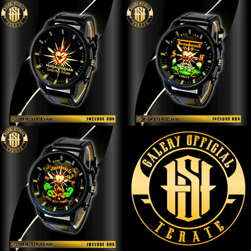 JAM TANGAN PSHT ANTI AIR 3 PILIHAN GAMBAR