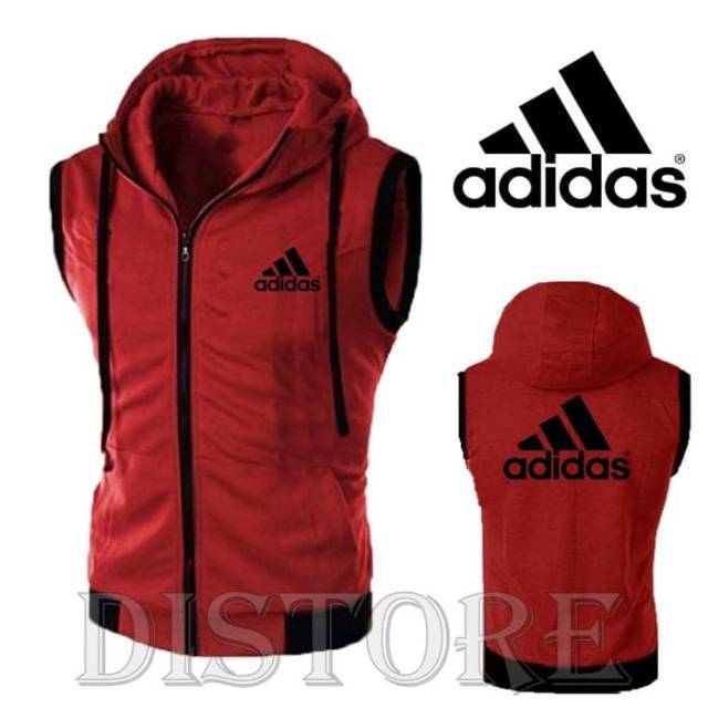Jaket rompi polos vest Adidas