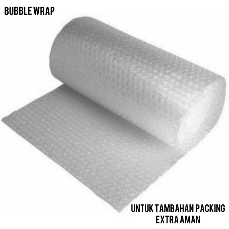 

BUBBLE WRAP UNTUK TAMBAHAN PACKING LEBIH AMAN