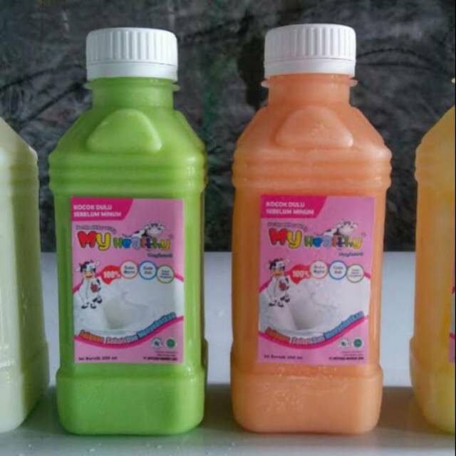 (GOJEK) Botol Cimori 250ml / Botol Kotak 250ml / Botol Plastik 250ml / Botol Plastik