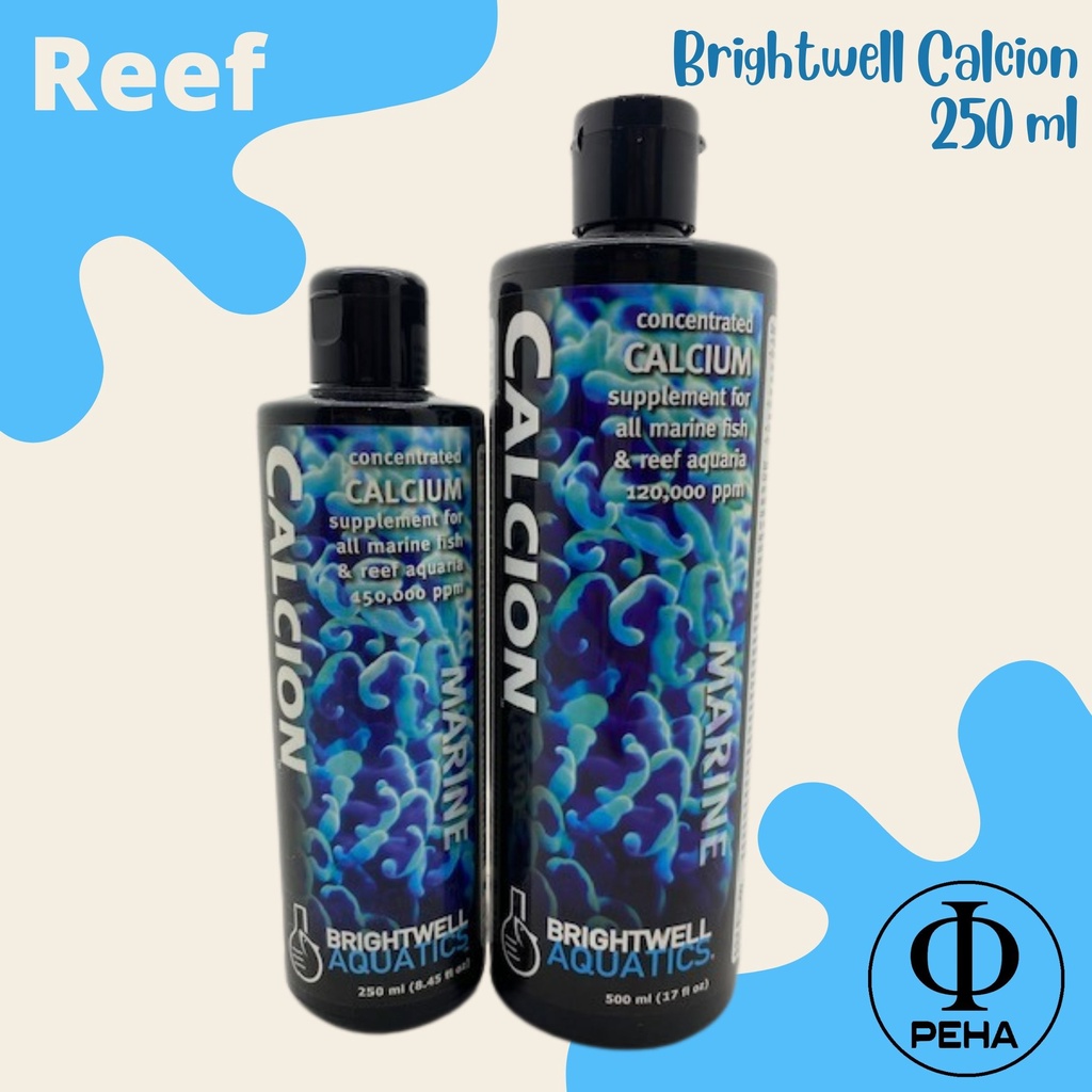 Brightwell Calcion Big3 Cair BW - Dosing Calcium 250 ml Dosing Cair Aquarium Air Laut