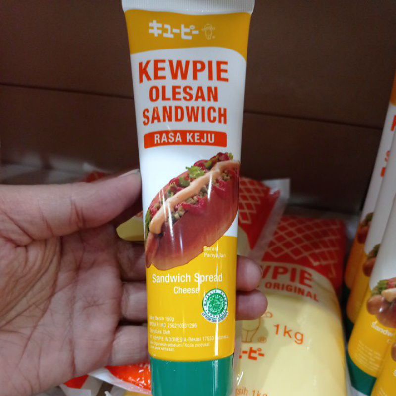 

Kewpie olesan sandwich rasa keju 150gr
