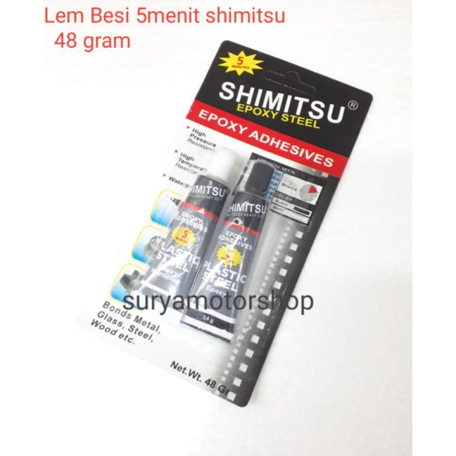 

LEM BESI 5MENIT 48GRAM LEM BESI SHIMITSU 5MENIT