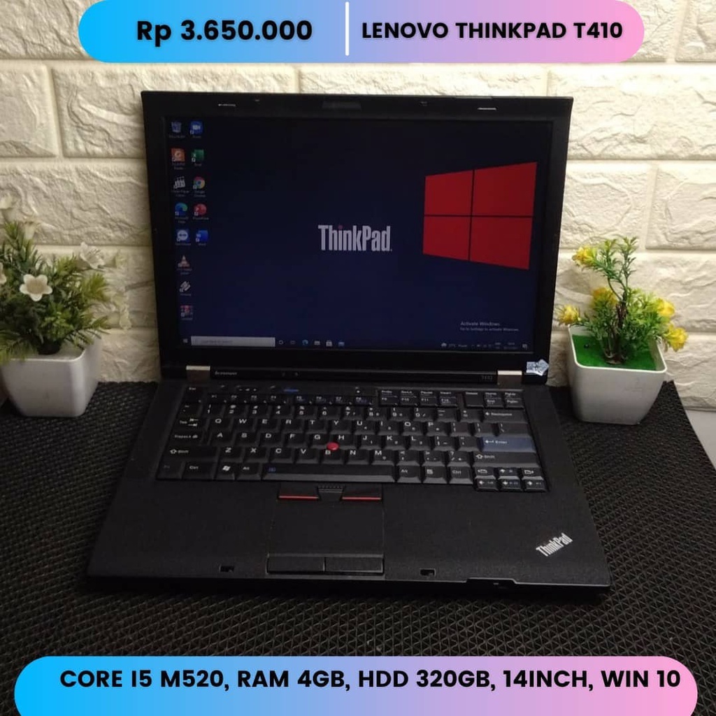 laptop LENOVO THINKPAD T410