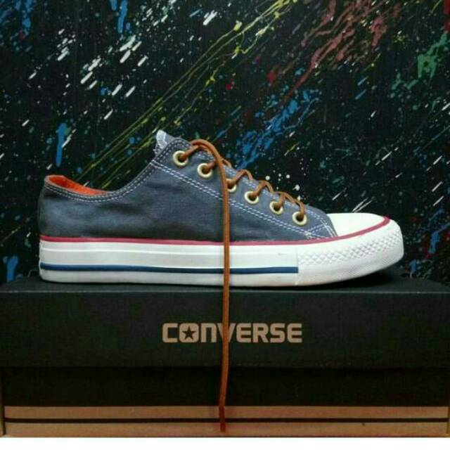 Promo Sepatu Converse Chuck Tailor CT Classic Navy Termurah Sneaker Pria Wanita Termurah