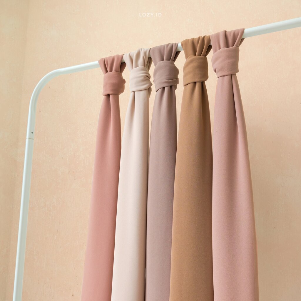 Lozy Hijab - Bawal Shawl ( Pashmina Ceruty Babydoll )-4