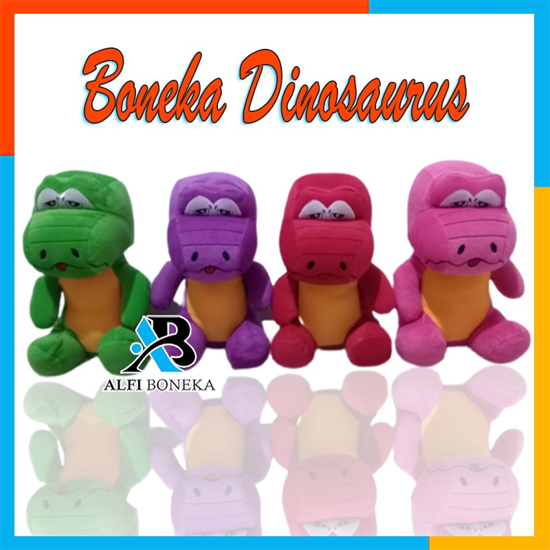 Boneka Buaya Duduk Ukuran M Kualitas SNI