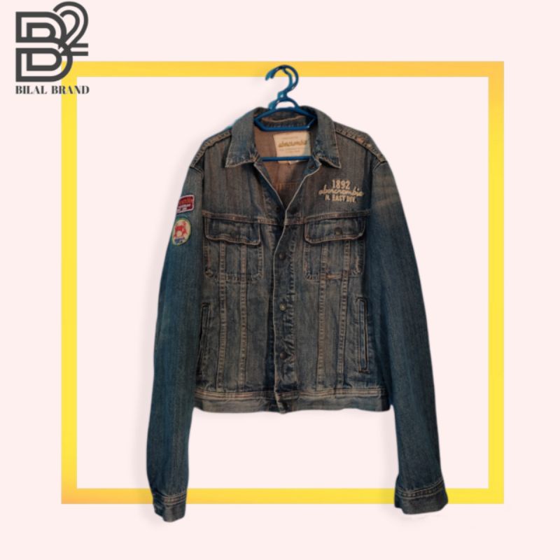 Jaket Jeans Second Original Brand ABERCROMBIE