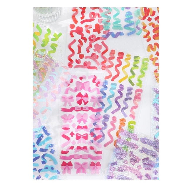 

Sticker Aesthetic - 98 Dekorasi Planner Scrapbook COLORFUL RIBBON Planner Scrapbook