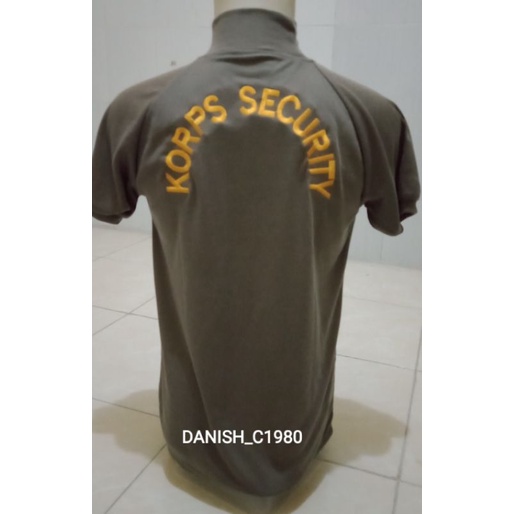 kaos security bordir