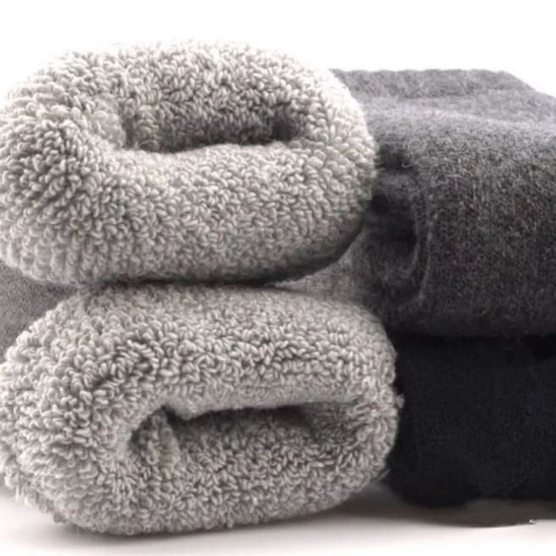 IMPORT WOMAN MAN WINTER WOOL WARM SOCKS KAOS KAKI PRIA WANITA WOL BULU DOMBA MUSIM DINGIN