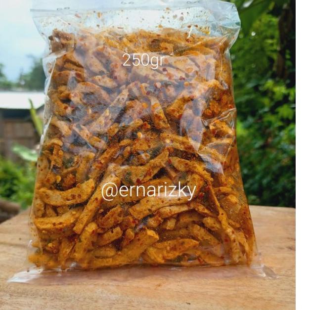 

⚡erbu KejutanBASRENG STICK SUPER RENYAH VIRAL [ 250 gr ] /PEDAS DAUN JRUK BUMBU BASAH REMPAH ASLI/HALAL