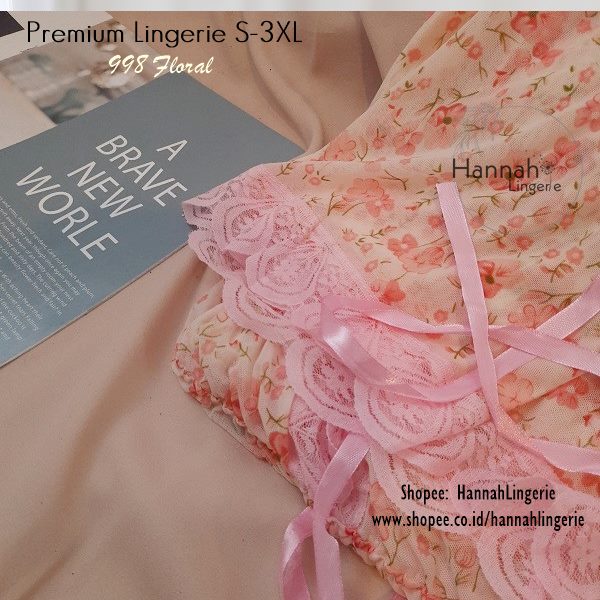 Lingerie Ukuran M, L, XL, XXL, 3XL, Baju Tidur Transparan Wanita Baju Tidur Suami Istri 998