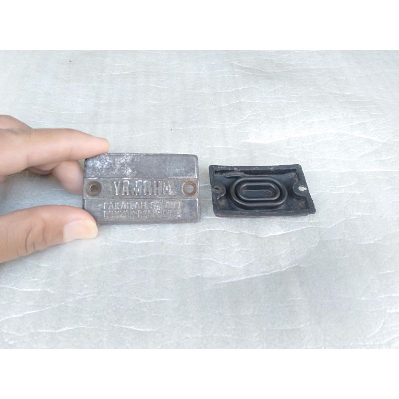 Tutup Master Rem RX King RXK RXS RXKING Tulisan Yamaha Timbul Original