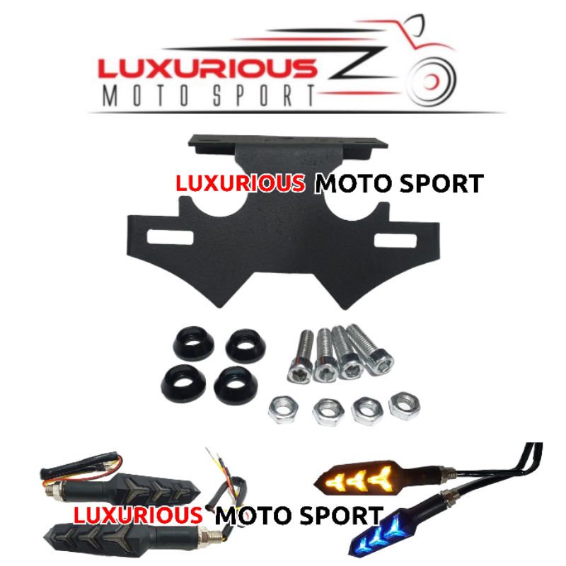 breket plat nomor cbr150r lokal lampu sen plus tail tidy cbr150R k45A