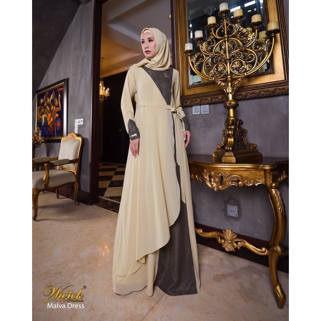Malva Dress Ori by Wwiek Muslimah