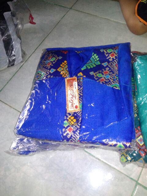 Batik Couple Family Multazam Keluarga Modern Kekinian Gamis Muslim Syari Pakaian Anak Murah