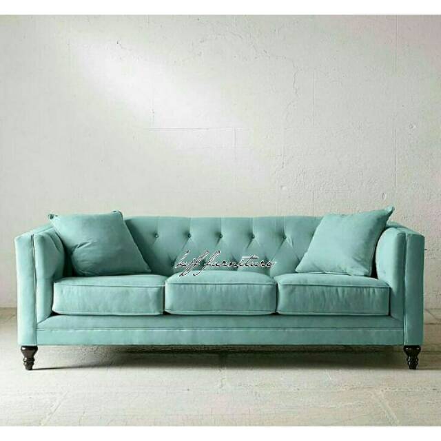 Sofa chesterfield minimalis sofa retro Chesterfield KJF