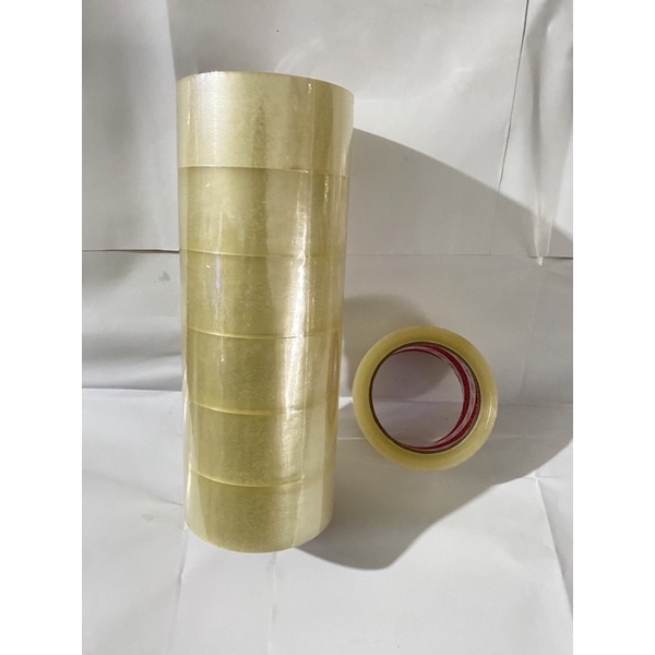 

Lakban Clear Bening Coklat 90y Saas Tape