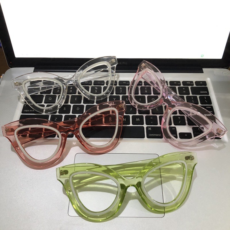 EDGY Cateye Eyeglasses RFLEYEWEAR Frame Kacamata