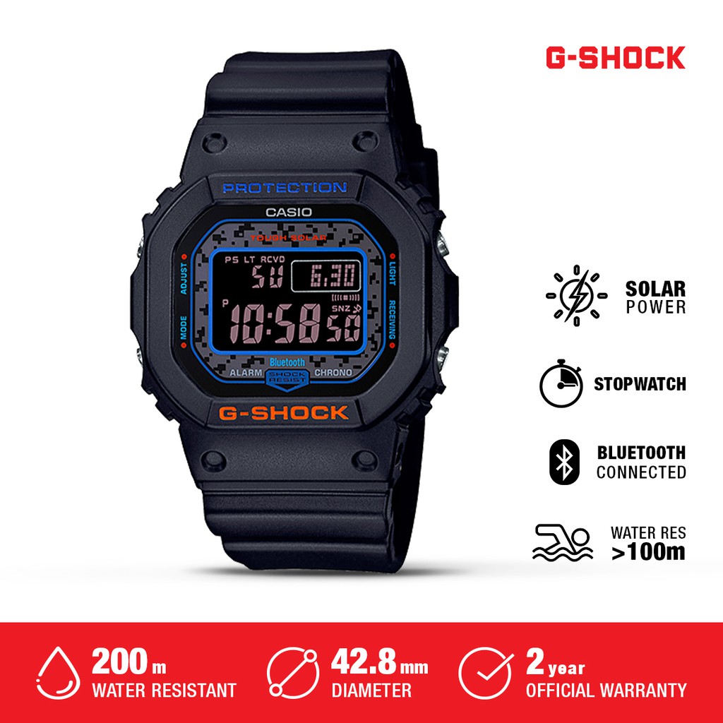 Casio G-Shock Jam Tangan Pria GW-B5600CT-1DR Waterproof