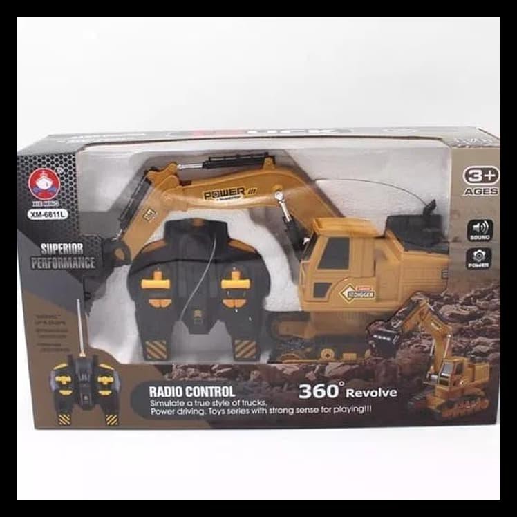 MURAH Mainan Mobil Remote Control Excavator / RC Traktor / RC Beko 