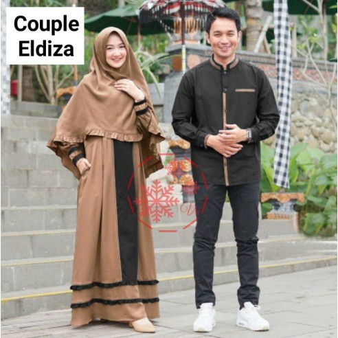 gamis syari couple suami istri gamis syari couple pasangan ramadhan lebaran terbaru harga sudah term