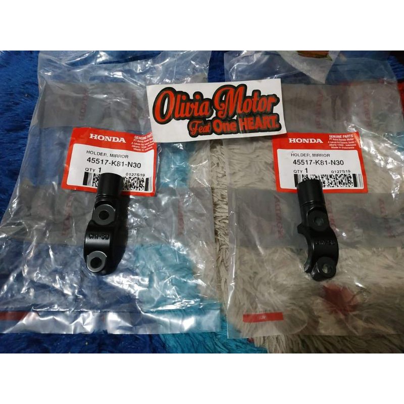 dudukan spion dudukan rumah spion Honda beat street Scoopy esp Vario 150 PCX new